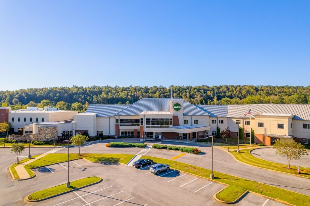 External view of UAB St. Vincent's St. Clair hospital building