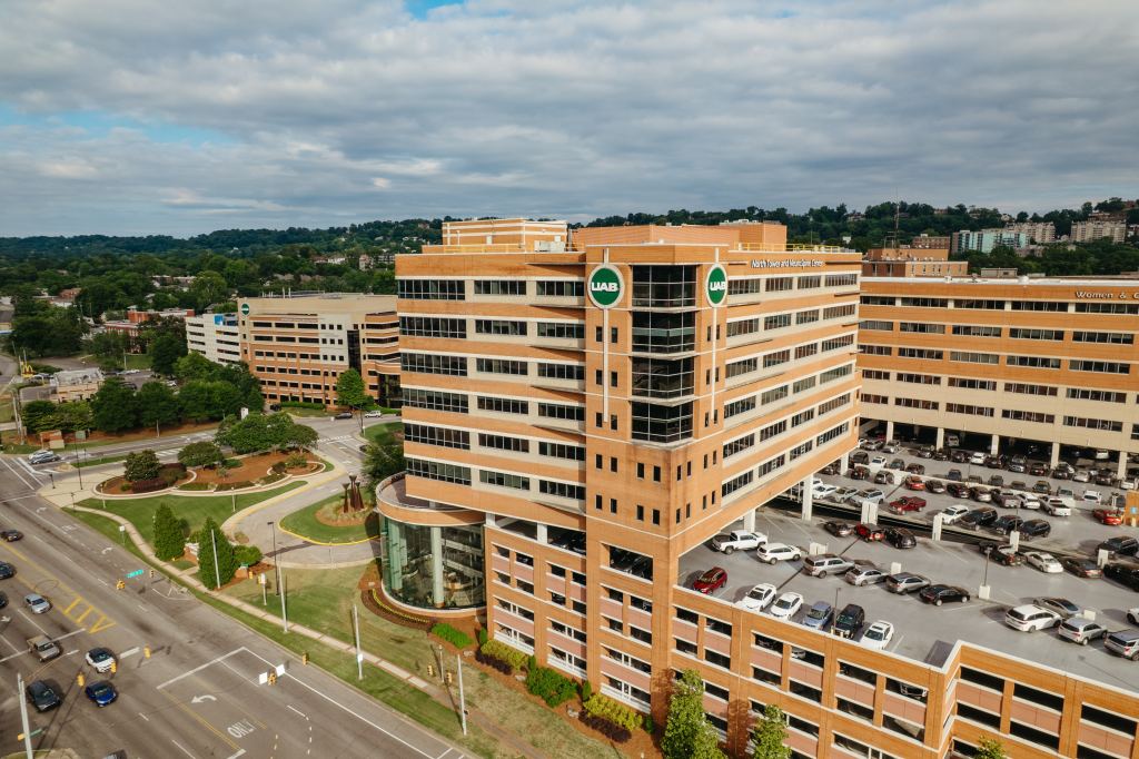 Exterior of UAB St. Vincent's North Tower
